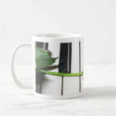 Rosen-Klavier-Tasse Kaffeetasse (Links)