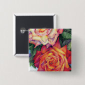 "Rosen"-Knopf Button (Vorne & Hinten)