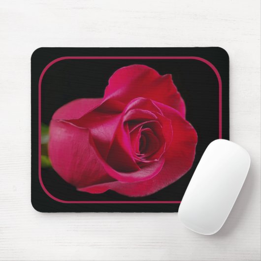 Rosen-Knospe Mousepad (Mit Mouse)