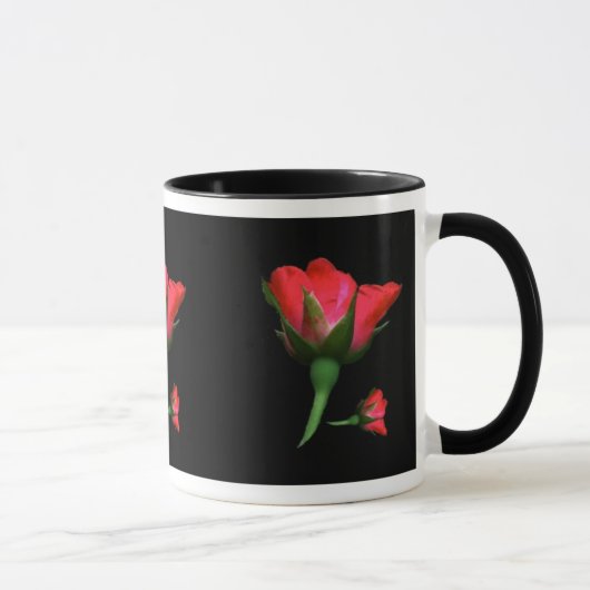 Rosen-Knospe Tasse (Rechts)