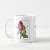 Rosen-Knospen-Platten Kaffeetasse (Links)