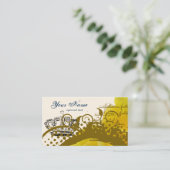 Rosen, Krone, Wirbel u. Visitenkarte (Stehend Vorderseite)