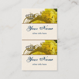 Rosen, Krone, Wirbel u. Visitenkarte