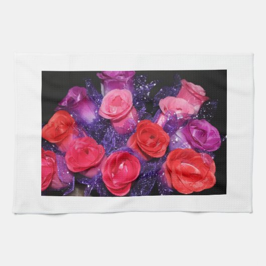 Rosen Küchentuch (Horizontal)