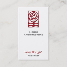 Rosen-Kunst-u. Handwerks-Verzierung Visitenkarte