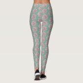 Rosen Leggings (Rückseite)