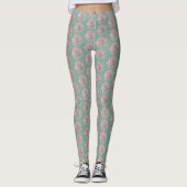Rosen Leggings (Vorderseite)