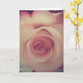 Rosen-Liebe Karte (Gelbe Blume)