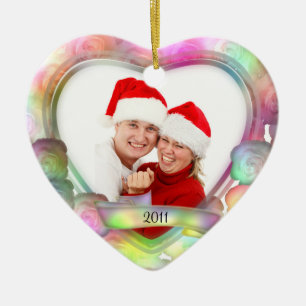 Rosen/Love~ Foto Keramikornament