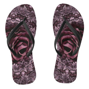 Rosen-Mandala Badesandalen
