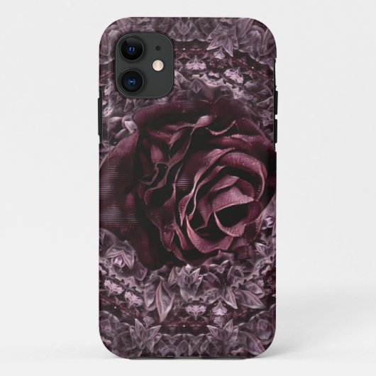 Rosen-Mandala Case-Mate iPhone Hülle (Rückseite)