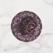 Rosen-Mandala Konfetti (Klein Vorderseite)