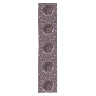 Rosen-Mandala  Kurzer Tischläufer