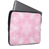 Rosen-Mandala Laptopschutzhülle (Vorne Rechts)