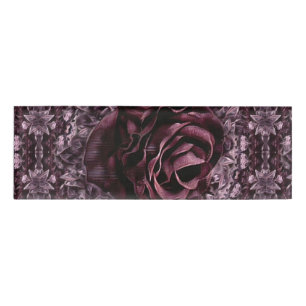 Rosen-Mandala  Namenschild