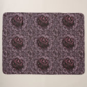 Rosen-Mandala Sherpadecke (Vorderseite (Horizontal))