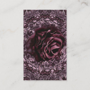 Rosen-Mandala  Visitenkarte
