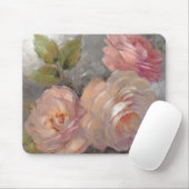 Rosen mit Grau Mousepad (Mit Mouse)