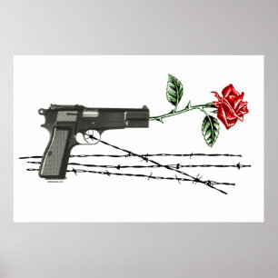 Rosen-Mitteilungs-Plakat Poster