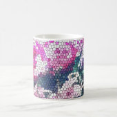 Rosen-Mosaik-Tasse Kaffeetasse (Mittel)