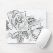 Rosen Mousepad (Mit Mouse)