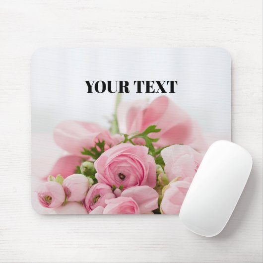 Rosen Mousepad (Mit Mouse)