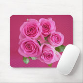 Rosen Mousepad (Mit Mouse)