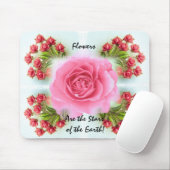 Rosen Mousepad (Mit Mouse)