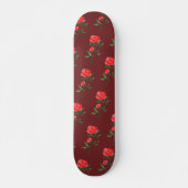 Rosen-MusterSkateboard Skateboard (Vorne)