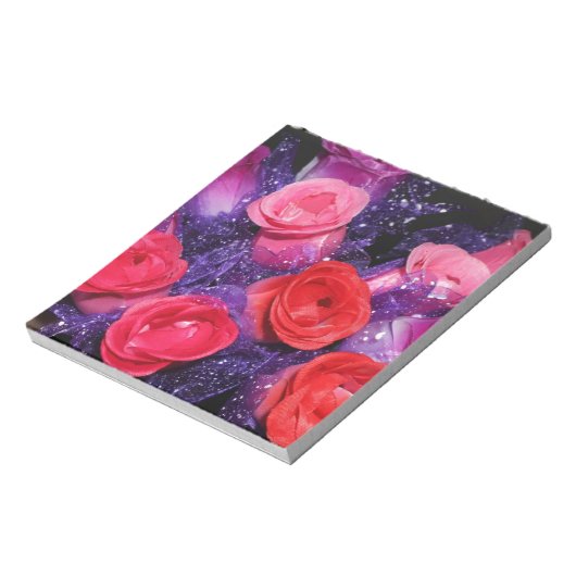 Rosen Notizblock (Rotiert)