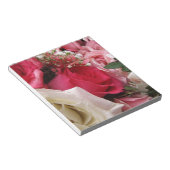 Rosen Notizblock (angewinkelt)