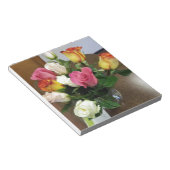 Rosen Notizblock (angewinkelt)
