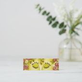 Rosen-Nymphen-dünne Visitenkarte (Stehend Vorderseite)