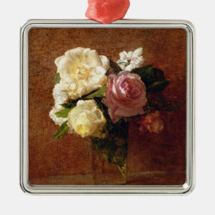 Rosen Ornament Aus Metall