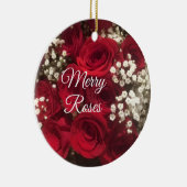 Rosen-Ornament Keramik Ornament (Rechts)