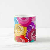 Rosen-Parade-Tasse Kaffeetasse (Mittel)