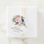 Rosen & Peonies Erste Heilige Kommune Geschenkanhänger (Beispiel)