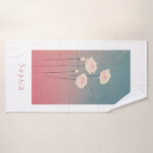 Rosen, Personalized Badehandtuch (Badehandtuch)