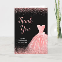 Rosen Pink Dress Imitate Glitzer Quinceanera