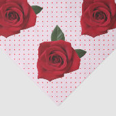 Rosen-Polka-Punkt-Geschenk-Seidenpapier Seidenpapier (Ausschnitt)