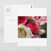 Rosen Postkarte (Vorne/Hinten)