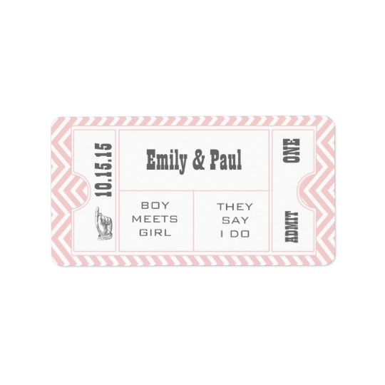 ROSEN-QUARZ-ROSA, das Save the Date KARTE Wedding Adressaufkleber