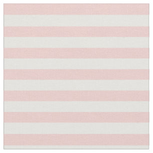 Rosen-Quarz-Rosa u. Weiß Striped Stoff