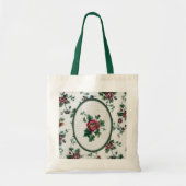 Rosen-Querstich-Tasche Tragetasche (Vorne)