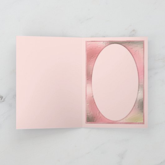 Rosen-Rahmen Karte (Innenseite)