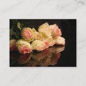 Rosen-Reflexionen Visitenkarte (Rückseite)