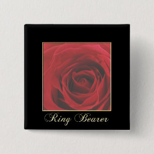 Rosen-Ring-Träger-Button KRW elegantes Button