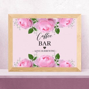 Rosen, rosa, aromatisch, Bar Poster