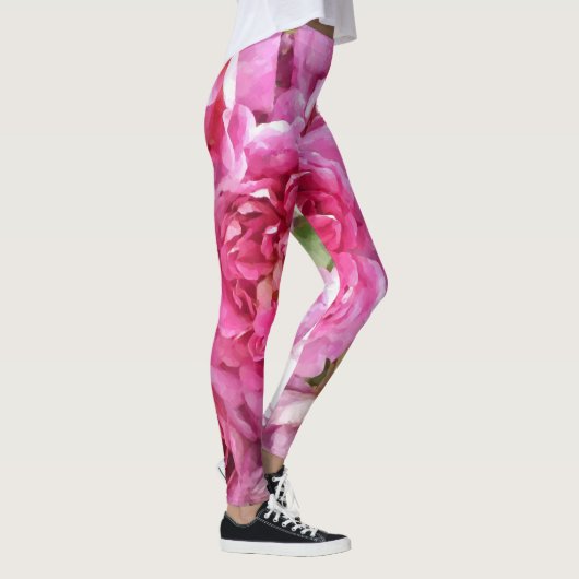 Rosen, rosa, bläserig leggings (Rechts)