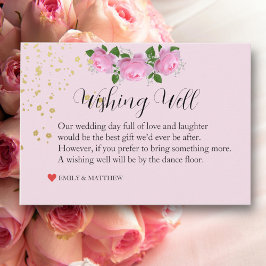 Rosen, rosa, duftend, Hochzeitswünsche gut Begleitkarte